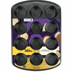 Wilton® Gold Non-Stick Bakeware 12 Cup Muffin Pan