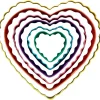 Wilton® Heart-Shaped Fondant Cut-Out Set