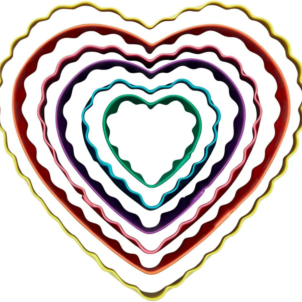 Wilton® Heart-Shaped Fondant Cut-Out Set