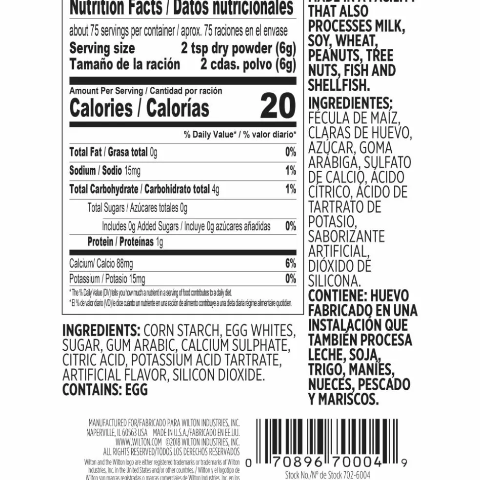 Wilton® 16oz. Meringue Powder Egg Substitute