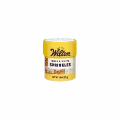 Wilton® Pearlized Gold & White Sprinkles