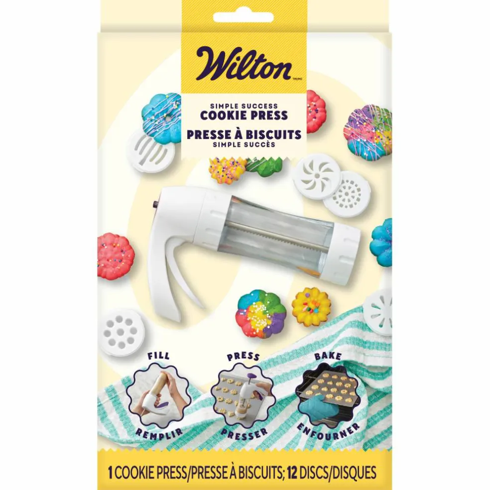 Wilton™ 13-Piece Simple Success Cookie Press