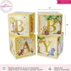 Winnie-the-Pooh Bear Baby Block Boxes