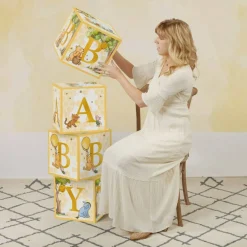 Winnie-the-Pooh Bear Baby Block Boxes