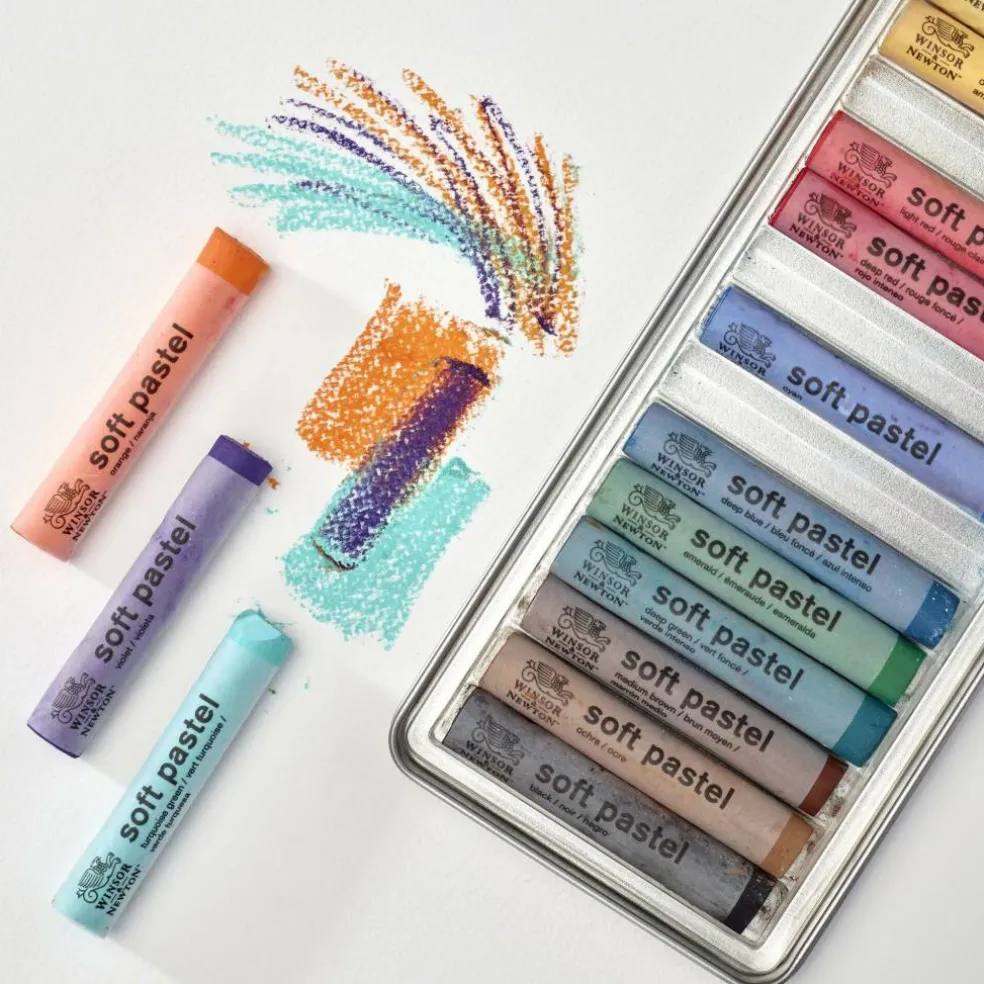 Winsor & Newton™ 15 Color Soft Pastel Set
