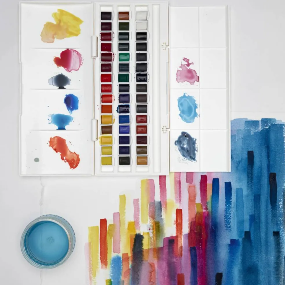 Winsor & Newton™ Cotman Watercolour™ 45 Color Studio Set