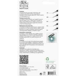 Winsor & Newton™ Fineliners Black Pen Set