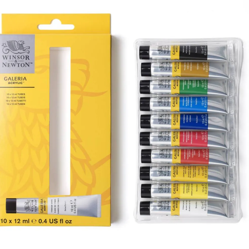Winsor & Newton™ Galeria Acrylic™ 10 Color Paint Set