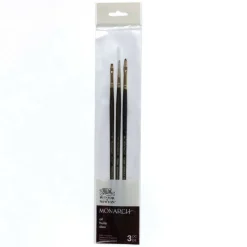 Winsor & Newton® Monarch 3 Piece Brush Set