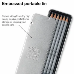 Winsor & Newton™ Studio Collection™ Graphite Pencil Tin Set