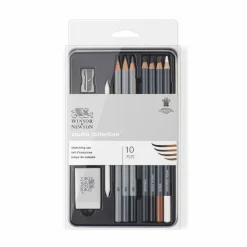 Winsor & Newton™ Studio Collection™ Sketching Pencil 10pc Tin Set