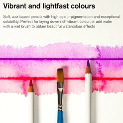 Winsor & Newton® Studio Collection 12 Watercolor Pencil Tin Set