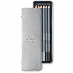 Winsor & Newton™ Studio Collection™ Charcoal Pencil 6 Piece Tin Set