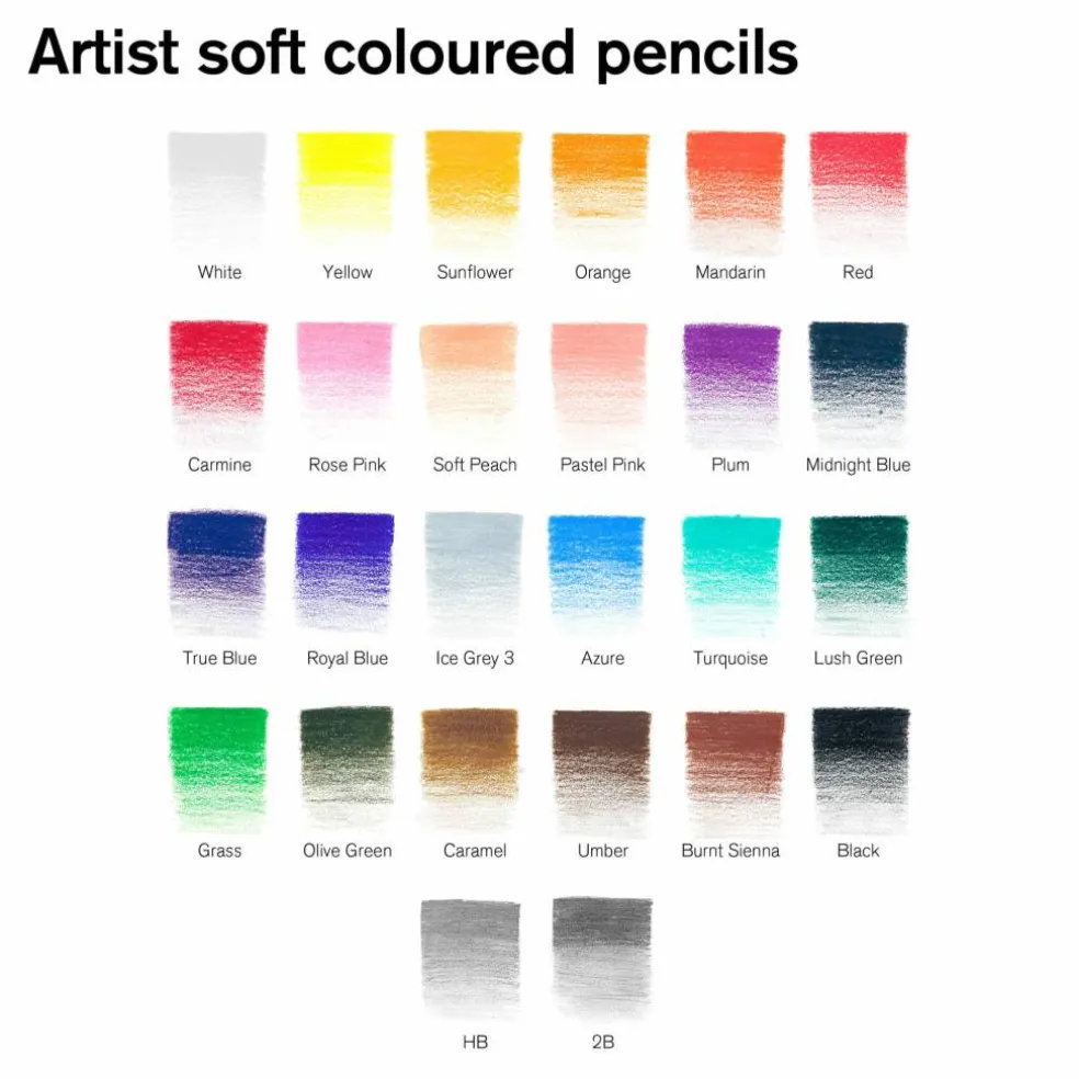 Winsor & Newton™ Studio Collection Color Pencil Wallet Set