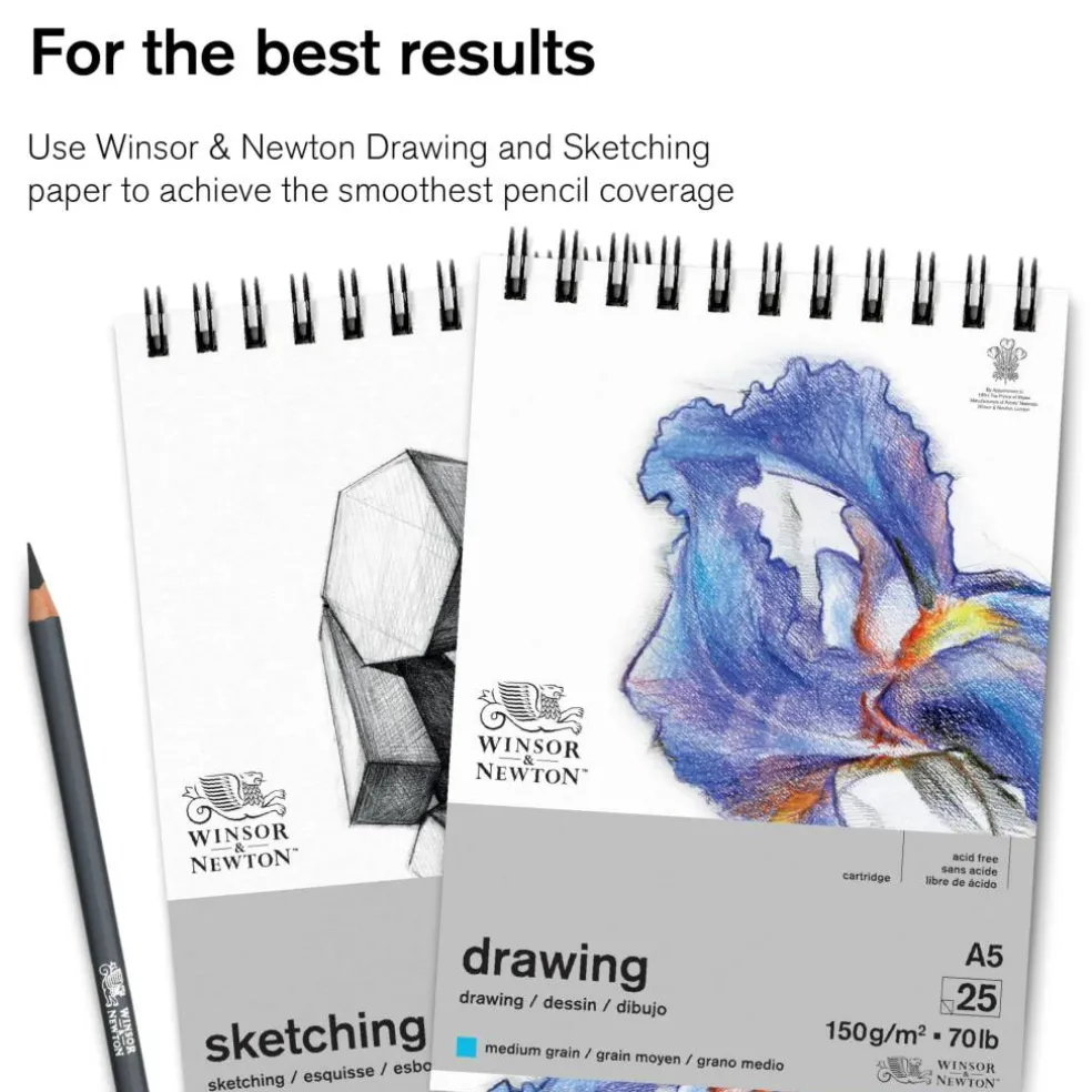 Winsor & Newton® Studio Collection 72 Colored Pencils Tin Set