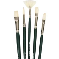 Winsor & Newton® Winton® Long Handle 5 Piece Brush Set