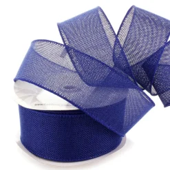 2.5" Wired Burlap Ribbon