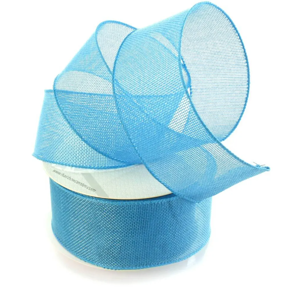 2.5" Wired Burlap Ribbon