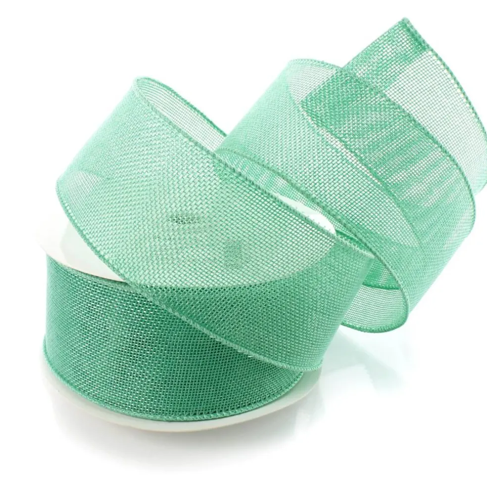2.5" Wired Burlap Ribbon