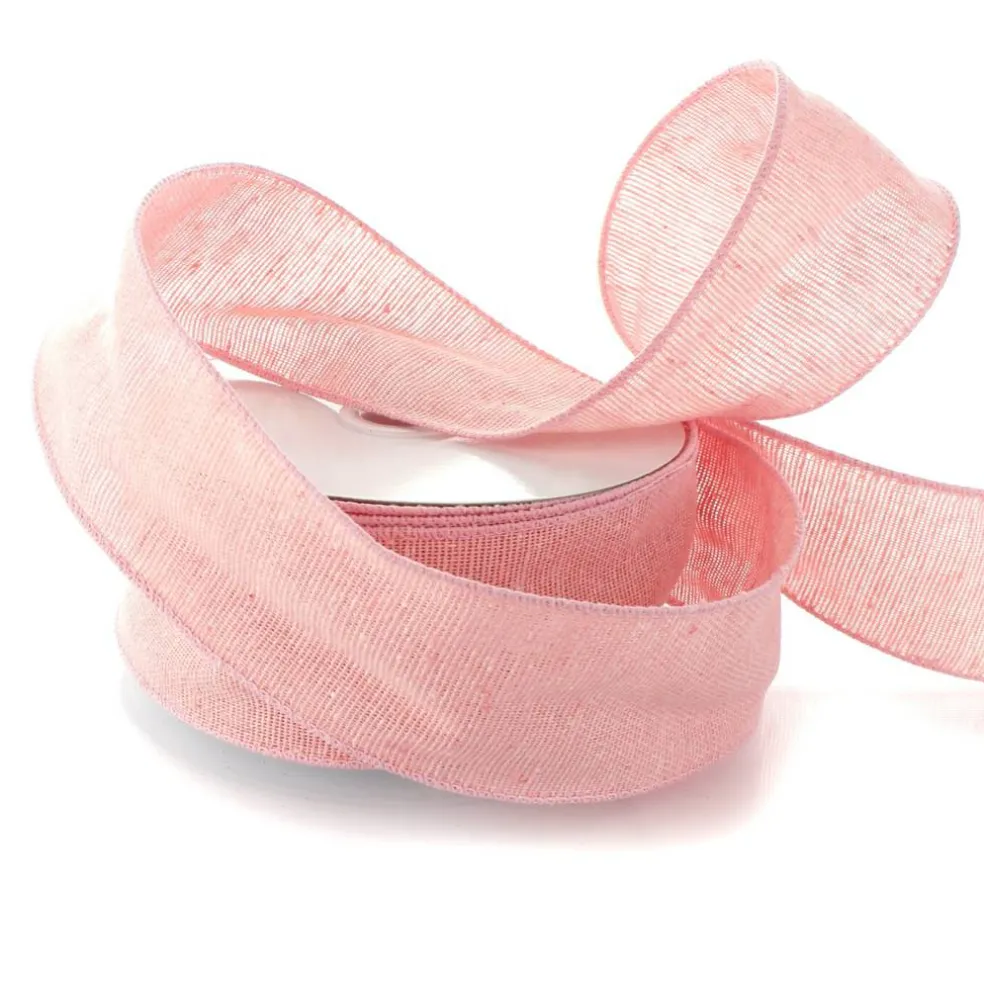 2.5" Wired Burlap Ribbon