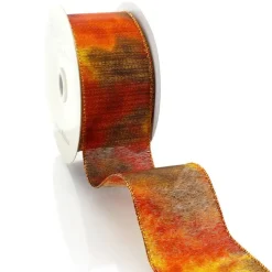 2 1/2" Wired Ribbon Fall Ombre Shimmer 10 Yards