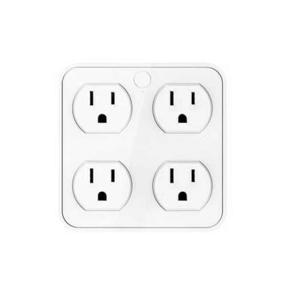 Wireless Wall Tap Smart Plug (4 Outlets,4 USB Ports) - WTP110
