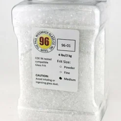 Wissmach Glass Frit Clear Medium 4lb. 96 COE