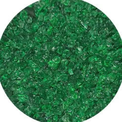 Wissmach Glass Frit Garden Green Coarse 1lb. 96 COE