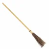 36" Witch Broom Real Straw Collapsible Halloween Costume Prop