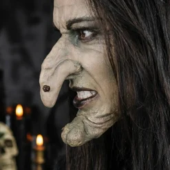 Witch Nose and Chin Latex Face Prosthetic