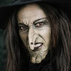 Witch Nose and Chin Latex Face Prosthetic