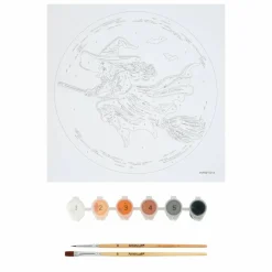 8" Witch Paint-by-Number Plywood Surface Kit by Artist's Loft®