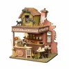 Witch's Brew Coffee Shop DIY Lighted Diorama Kit by Make Market®