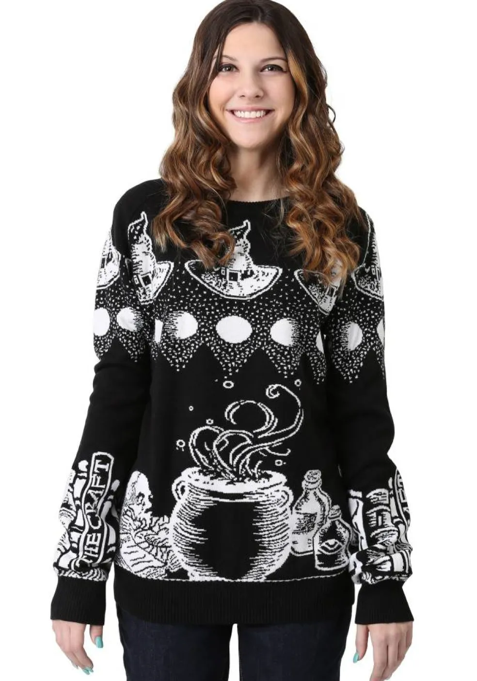 Witch Spellcraft and Curios Halloween Sweater