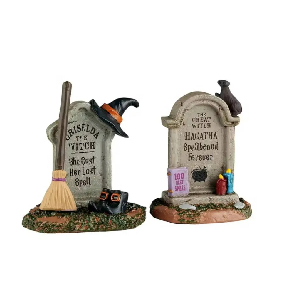 Witch Tombstones - Lemax Spooky Town