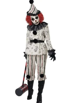 Women's Creeper Clown Costume