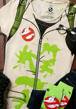 Women's Ghostbusters Slimed Costume T-Shirt