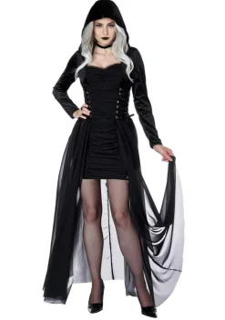 Women's Gothic Hooded Costume Dress