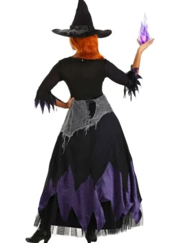 Women's Midnight Purple Witch Costume