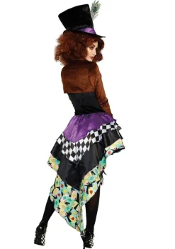 Women's Raving Mad Hatter Costume