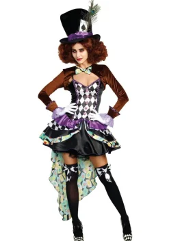 Women's Raving Mad Hatter Costume