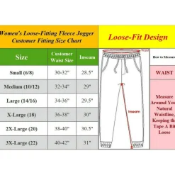 Women's Regular Fit Open Bottom Fleece Jogger Sweatpants (S-3XL)