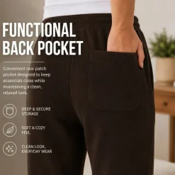 Women's Regular Fit Open Bottom Fleece Jogger Sweatpants (S-3XL)