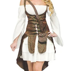 Women's Robin Hood Costume Dress Cap Bag