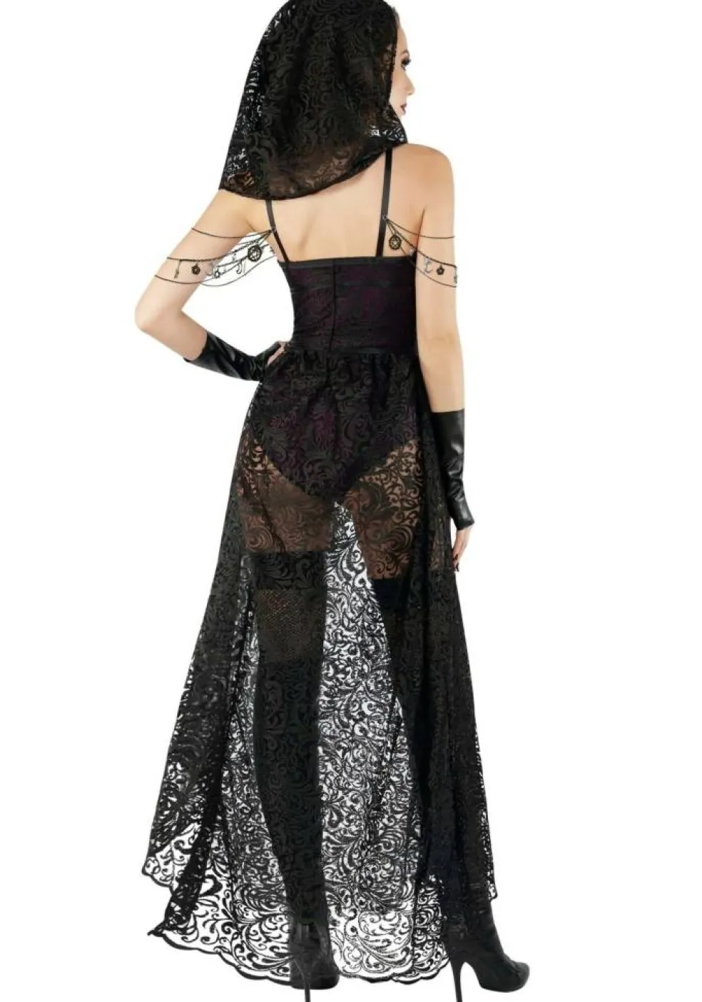 Women's Sexy Dark Priestess Costume