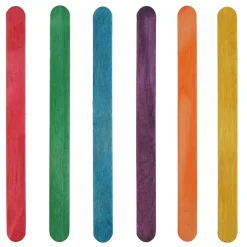 Wood Craft Sticks, Primary Colors by Creatology™