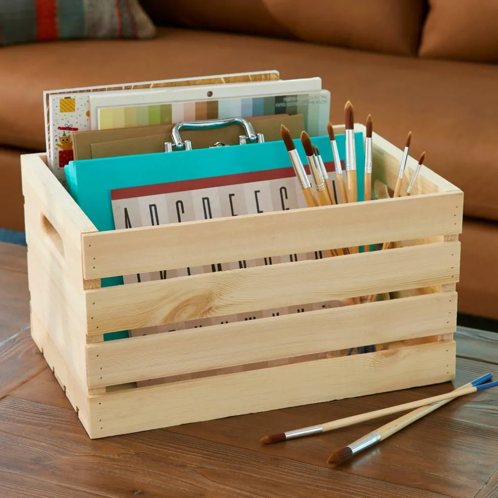 18" Wood Crate by Make Market®