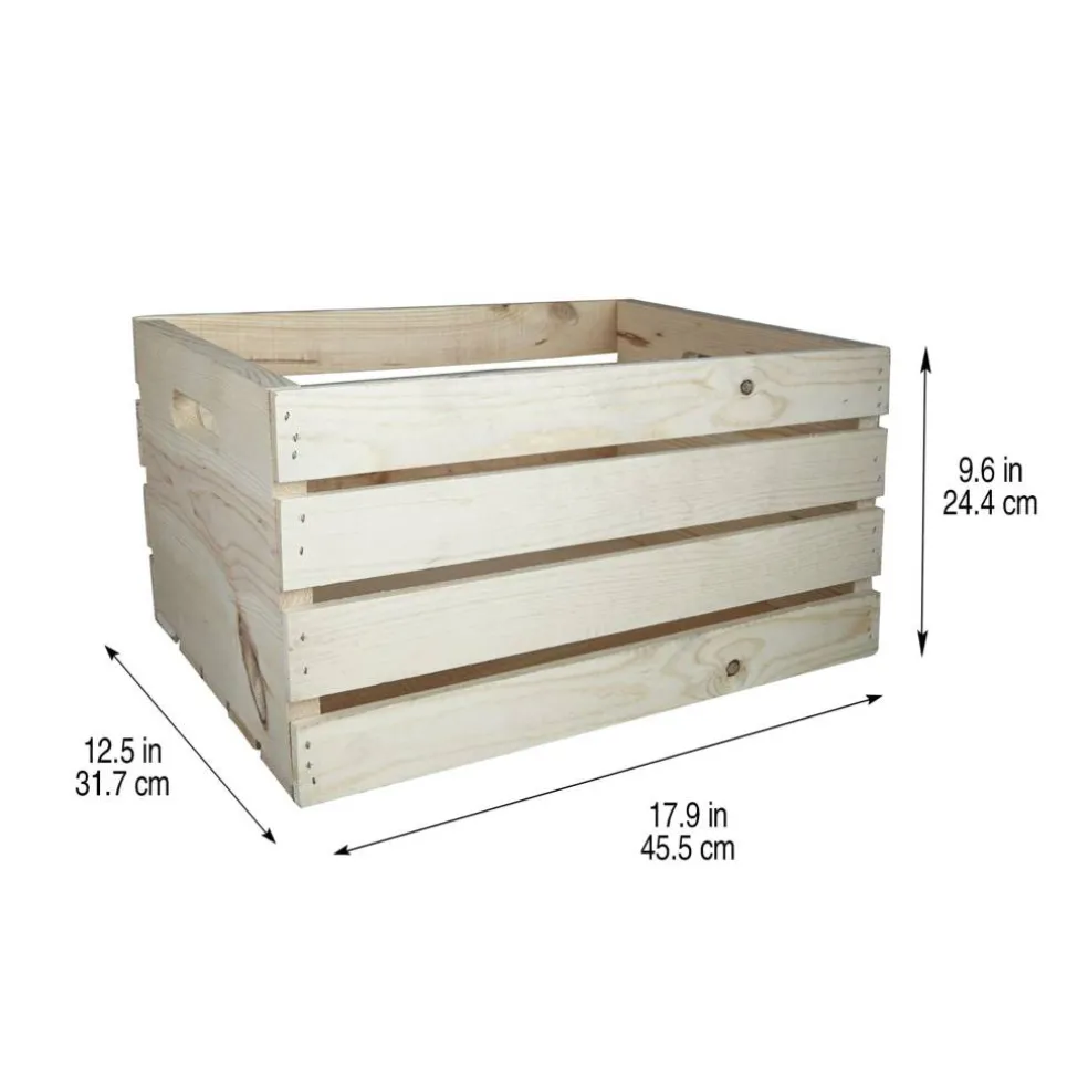 18" Wood Crate by Make Market®