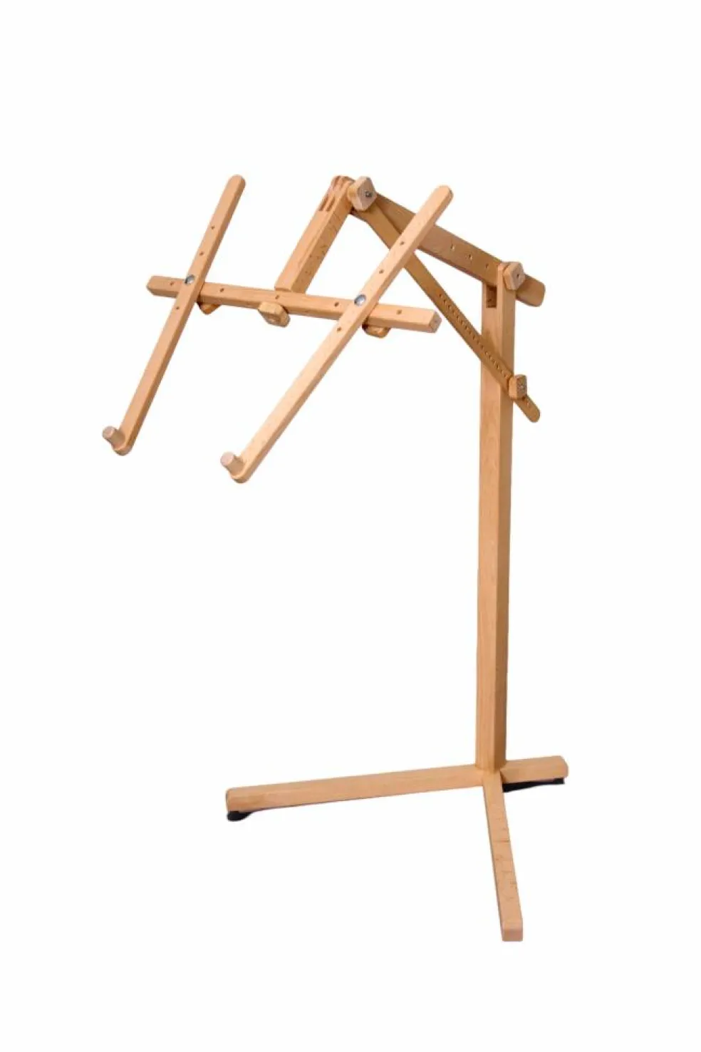 Wooden embroidery stand FLOOR-STANDING Flamingo without frame CSFL1