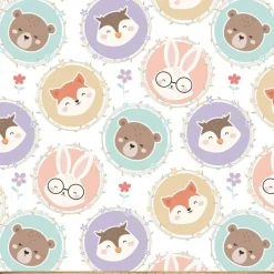 Woodland Pals Anti-Pill Premium Fleece Fabric | By The Yard